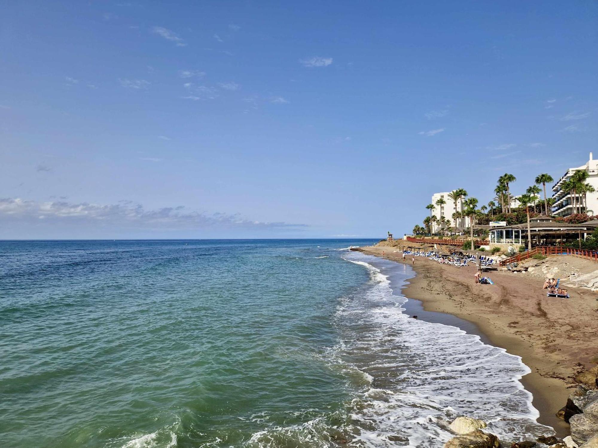 Апартаменты Sr Almirante 1ª Linea De Playa Ситио-де-Калаонда Экстерьер фото